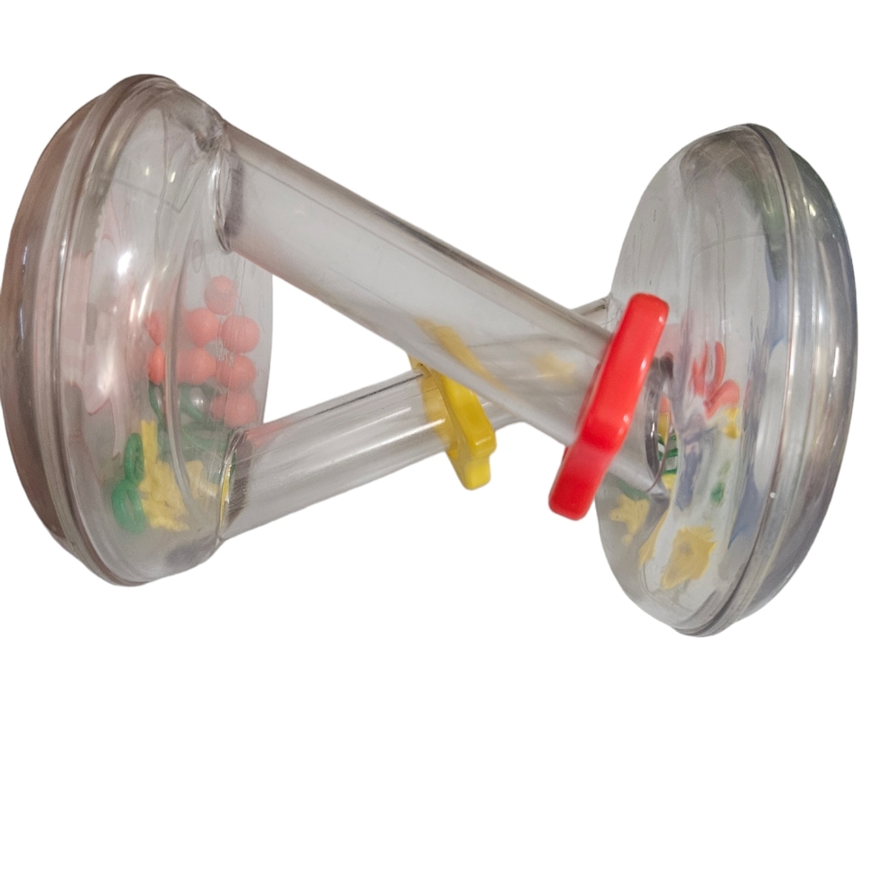 Vintage 1980 Johnson&Johnson Plastic Rattle